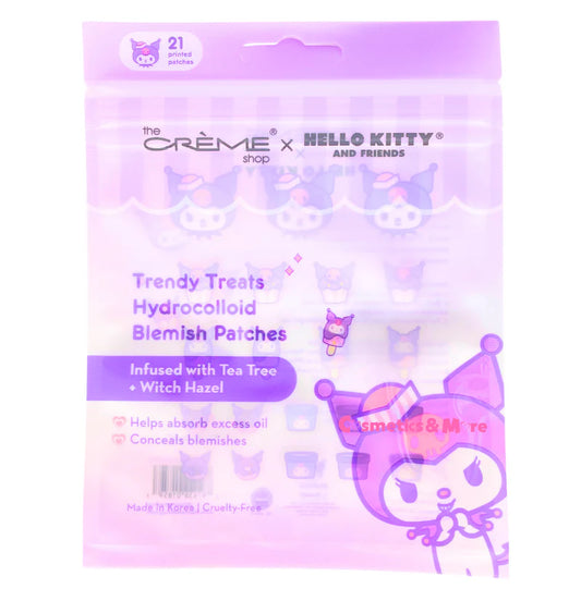 HK & FRIENDS- KUROMI - TRENDY TREATS HYDROCOLLOID BLEMISH PATCHES