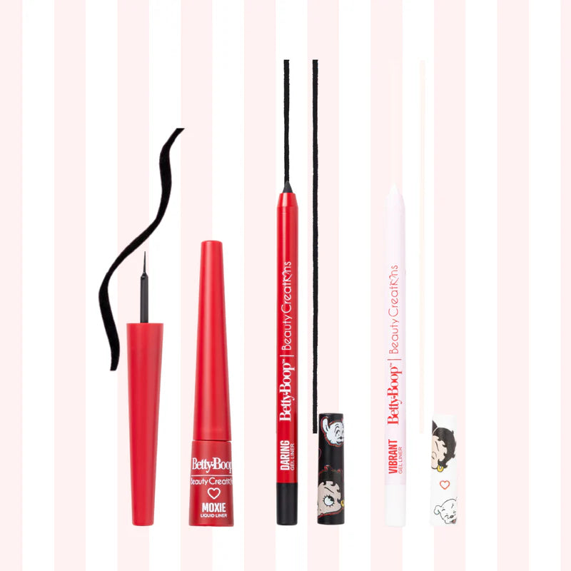 BEAUTY CREATIONS x BETTY BOOP - BE BOOP BOLD - LINER TRIO